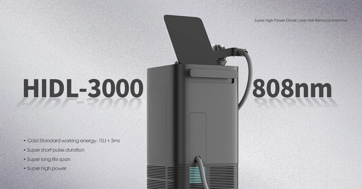 3000W 808nm diode laser hair removal machine 3000W 808nm diode laser hair removal machine