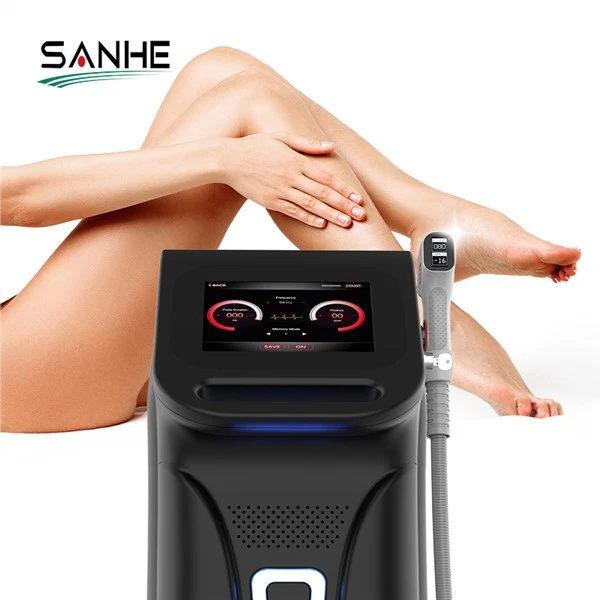 Profesjonell 4 bølgelengder 808Nm Diode Laser Hårfjerningsmaskin