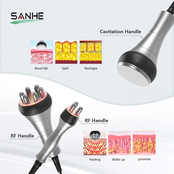 4 Cryo handles 360 Cryolipolysis RF Cavitation machine